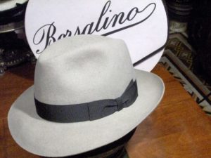 Borsalino hat & logo