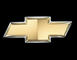 Chevrolet Logo: A golden cross