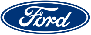 Ford Logo: Blue Oval with a white Ford inscription