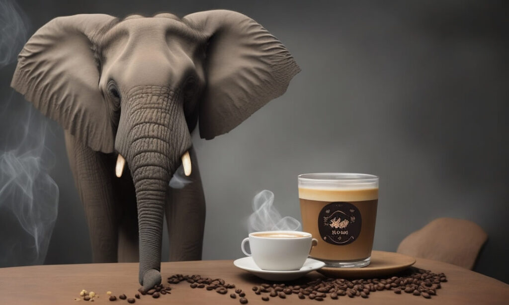 elephant poop coffee
